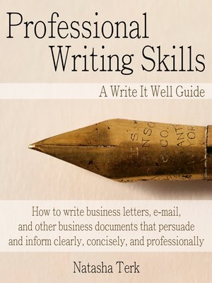 cover image of Professional Writing Skills